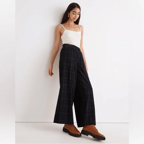 Madewell Pants Jumpsuits Madewell Corduroy Pullon Wideleg